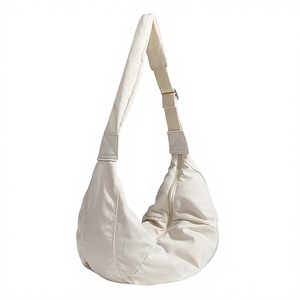 CAKJVG 2024 Nouveau <span class=keywords><strong>sac</strong></span> à bandoulière en nylon avec fermeture éclair, doublure en polyester - Léger, polyvalent, grande capacité pour femmes et hommes - Product Image 5