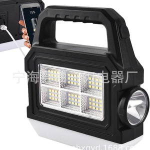 Portable Led <b>Flashlight</b> <b>Rechargeable</b> Battery Camping Light With Side Lamp Usb Charging - Product Image 1