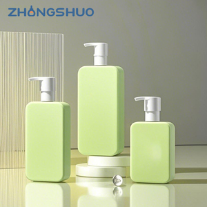Bán buôn nhựa PE dầu gội đầu và điều hòa chai 250ml <span class=keywords><strong>350ml</strong></span> 500ml cơ thể vuông Lotion bao bì chai cho gel tắm - Product Image 5