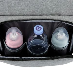 Sac à dos de maternité portable imperméable personnalisé, grande capacité, sac à dos de maternité pliable, sac à langer pour bébé - Product Image 6