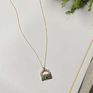 Collar de Perlas de Agua Dulce Naturales de Estilo Antiguo de 4-5 mm, Popular en Xiaohongshu, con Turquesa y Absorción de Luz Solar, Colgante Fino - Product Image 3