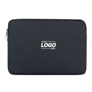 Basics 13/14/15/15.6 Inch Nylon <b>Laptop</b> <b>Sleeve</b>-Durable Thermal Transfer Printed Portable Promotional Protective Case Zipper - Product Image 1