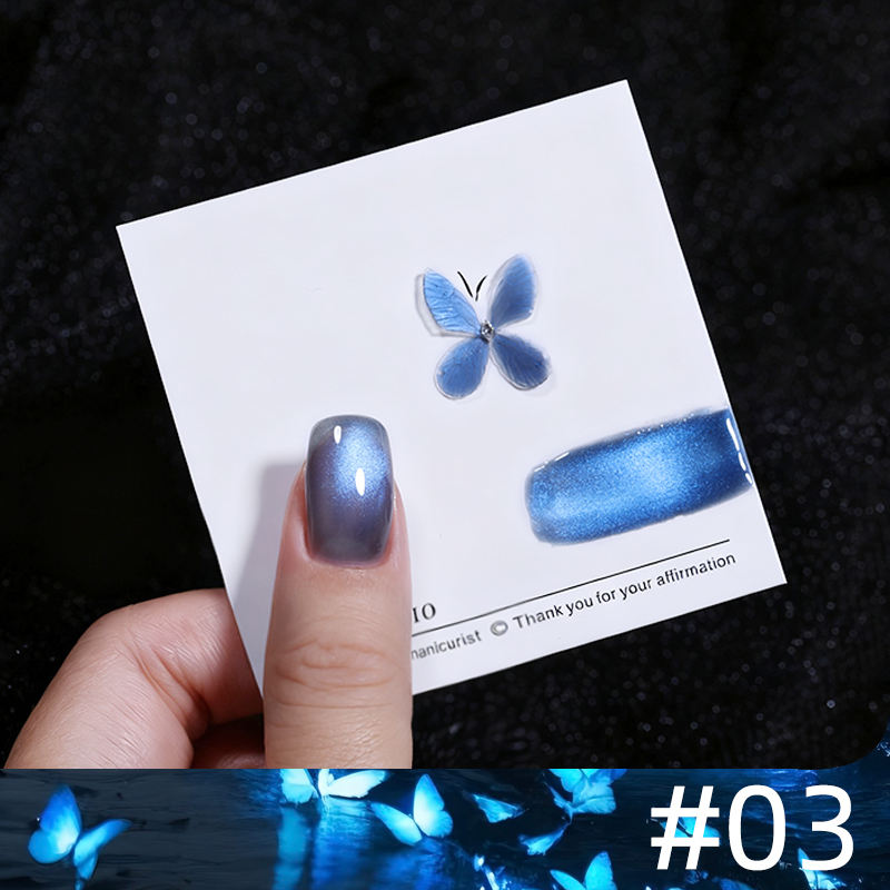 New Trend Resin Odorless Cat Eye Gel Polish Set 3 COLORS #03