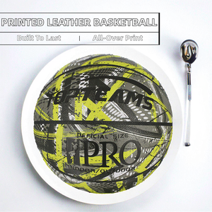 Balón de Baloncesto Infantil de Cuero, Tamaño 5, Proceso de Impresión Completa Topteams, Balón de Entrenamiento Deportivo al por Mayor - Product Image 2