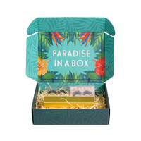 Boîtes cadeaux d'expédition pliantes en carton ondulé avec logo conçu en usine enveloppe de papier de stratification mate recyclable écologique personnalisée