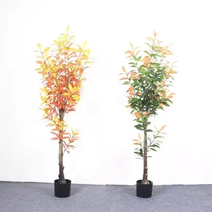 Hot Selling Kunstmatige Plasticplant Bonsai Huisdecoratie Boom Buiten Ornament