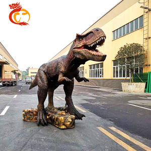 Dinosaurio Eléctrico 3D de Tamaño Real para Parque Temático de Dinosaurios al Aire Libre en Venta - Product Image 1