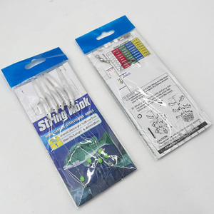 Montature Sabiki <span class=keywords><strong>per</strong></span> Acqua Salata con 5 Ami in Linea Night Glow, Set di Lenza con <span class=keywords><strong>Esca</strong></span> Morbida a Forma di Anguilla, Amo <span class=keywords><strong>per</strong></span> Anguilla - Product Image 6