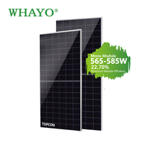 Système solaire hybride commercial Whayo complet 80 kW 100 kW 120 kW triphasé avec contrôleur MPPT et batterie lithium-ion
