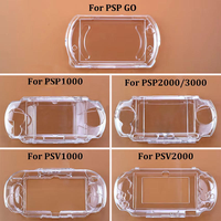 全新透明水晶保护套适用于 PSP 1000 2000 3000 透明硬质便携保护套适用于 PSV Travel 2000 外壳