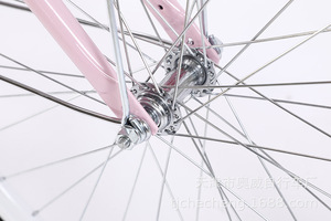 Vélo de ville urbain pour femmes de 26 pouces, léger, à une seule vitesse, fourche en acier, certifié GCC/CPC, capacité de charge de 120 kg, vitesse de 20 à 25 km/h - Product Image 6