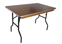 Table de Banquet Pliante Ronde et Rectangulaire en Bois Contreplaqué, 48" 72" 66" 60" 6' 8'