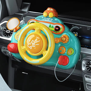 Bebé eléctrico simular conducción coche copiloto volante cochecito educativo temprano conducción juguetes musicales para 0-36 meses Niño - Product Image 4