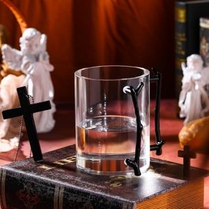 Do Thái purim cup Rack hiển thị màu đen acrylic nhựa <span class=keywords><strong>plexiglass</strong></span> với lucite xử lý hình chữ nhật vuông thiết kế cho đám cưới nhà sử dụng - Product Image 3