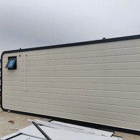 Maison Modulaire Conteneurisée de Luxe Apple Cabin avec Coque en Acier Courbée, Conception Étanche et Toit Panoramique pour Chambre à Coucher et Utilisation en Parc