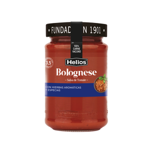 Salsa Bolognese Helios 380G con Manzo e Pomodori Senza Glutine - Product Image 1