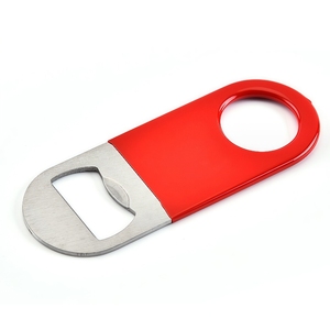 Hxy 88Mm Pvc Gecoate Mini Roestvrijstalen Bierflesopener Duurzame Metalen Dop Opener Moderne Stijl Logo Promotie Cadeau Leeg Idee - Product Image 6