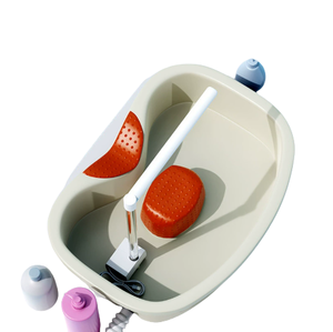 Portable multifonctionnel shampooing bol bassin réglable pliable baignoire Pad pour personnes âgées handicapées réadaptation thérapie fournitures - Product Image 1