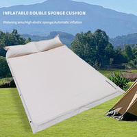 Matelas de Couchage Double Gonflable et Autogonflant Pliable pour Camping, Tapis de Sol et Hamac