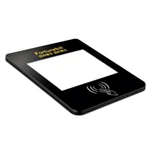 Factory OEM Custom <b>Plastic</b> Acrylic <b>Sheets</b> with Custom Size Thickness Screen Print for Mobile Payment - Product Image 2
