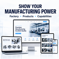 Conception de site web pour la fabrication industrielle et développement de commerce électronique B2B avec système de catalogue de produits, système RFQ et plateforme de portail commercial