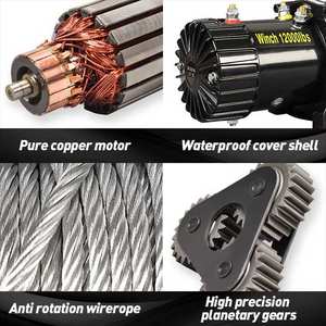 <span class=keywords><strong>Cabrestante</strong></span> Portátil de 12V para Trabajo Pesado para Coche <span class=keywords><strong>4x4</strong></span>, Winche de 13500 lbs con Aprobación CE, Precio de Fábrica, <span class=keywords><strong>Cabrestante</strong></span> Eléctrico para Coche - Product Image 3