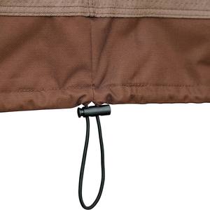 Funda para Silla de Patio Exterior Woqi, Tela Oxford 600D Impermeable, Color Café, Estilo Minimalista - Product Image 3