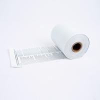 Rouleau de papier thermique personnalisé MX Brand 57x40mm pour machine POS, papier de caisse enregistreuse, simple couche