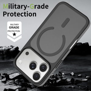 <span class=keywords><strong>Coque</strong></span> de téléphone antichoc magnétique puissante N52 <span class=keywords><strong>anti</strong></span>-empreintes digitales mate pour <span class=keywords><strong>iPhone</strong></span> 18 17 16 15 14 13 Pro Max Plus - Product Image 5