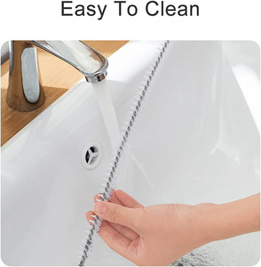 ESD Ensemble <span class=keywords><strong>de</strong></span> brosses flexibles à ressort en acier inoxydable pour le nettoyage des tuyaux d'évier <span class=keywords><strong>de</strong></span> cuisine et <span class=keywords><strong>de</strong></span> salle <span class=keywords><strong>de</strong></span> bain - Product Image 6
