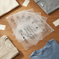 Courrier personnalisé avec logo sac cabas mignon en plastique nylon en vrac sac transparent à fermeture éclair personnalisé pour les aliments petits sacs zip-lock