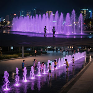 <span class=keywords><strong>Fontana</strong></span> Moderna da Esterno Fenlin con Luci LED per Stazioni Pubbliche, Giardini, Parchi e Laghi - Product Image 4