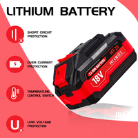 Ensemble d'outils électriques sans fil LYUWO à grande capacité avec batterie au lithium, utilisé pour les perceuses à main, les clés à molette, les tournevis, les outils à batterie au lithium