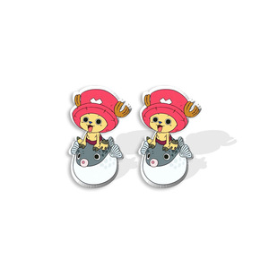 22 disegni Zoro Sanji Luffy <span class=keywords><strong>orecchini</strong></span> da uomo cartone animato Kawaii acrilico <span class=keywords><strong>orecchini</strong></span> Cosplay <span class=keywords><strong>Anime</strong></span> gioielli <span class=keywords><strong>orecchini</strong></span> unici - Product Image 6