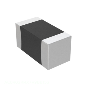 Distribuidor Autorizado, Condensador Cerámico MLCC de Montaje Superficial de 0.015 uF, AC0402KRX7R9BB153, CAP 0402, 50V, 15 NF, X7R, 0402 (1005 Métrico) - Product Image 1