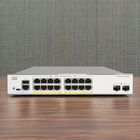 Switch Jaringan Gigabit Terkelola Seri C1200 Terbaru 24X1G Plus 4X1G SFP PoE Plus 195W Dapat Ditumpuk SNMP QoS C1200-24P-4G