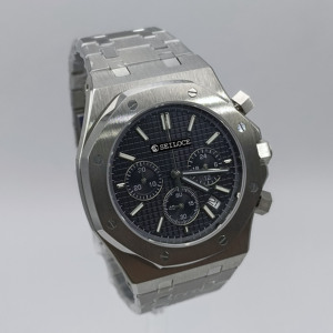 Reloj de Hombre SEILOCE de Acero Inoxidable, Personalizado, con Movimiento de Cuarzo VK63, Cristal de Zafiro, Resistente al Agua 3BAR - Product Image 2