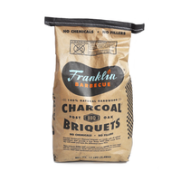 Fabricant de vente en gros de Briquettes de charbon de bois, sacs en papier Kraft avec impression de Logo