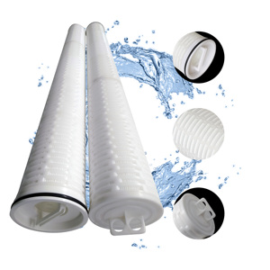 High Flow Pleated Water <b>Filter</b> Cartridge Replacement Pall Ultipleat Series <b>Filter</b> Element For <b>RO</b> System Purifier - Product Image 1