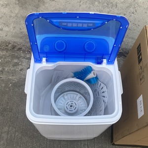 Lavatrice semiautomatica a caricamento <span class=keywords><strong>dall</strong></span>'<span class=keywords><strong>alto</strong></span> da 7,5 kg con cestello di scarico, nuovo design 2024, best seller, 260W, multifunzione. - Product Image 6