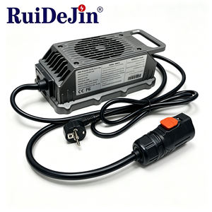 Chargeur de batteries lithium-ion automatique de qualité commerciale, compact, fiable, industriel, à faible bruit, fonctionnement stable, vente en gros - Product Image 1