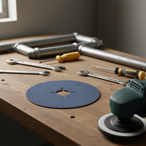 Disco de Fibra de Zirconio 125x22 mm para Aplicaciones de Lijado - Product Image 3