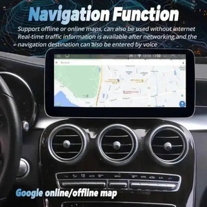 สำหรับรถเบนซ์ C Class GLC W205 X253 ปี 2015-2018 เครื่องเล่นวิดีโอติดรถยนต์ระบบ Android Auto พร้อม Carplay เครื่องเล่นมัลติมีเดีย จอภาพ ระบบนำทาง GPS - Product Image 6
