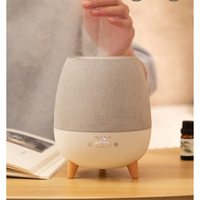 Télécommande 300ml humidificateur d'air ultrasonique Textile purificateur diffuseur d'arôme diffuseur d'huile pour la maison bureau Yoga