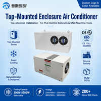 Climatiseur de cabinet monté en hauteur Hengrong DEA-300W 220V/50HZ pour dissipation thermique des armoires de contrôle PLC
