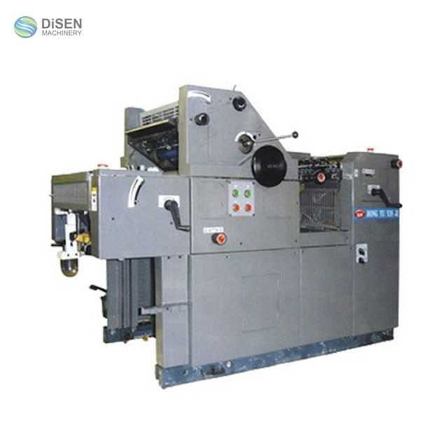 High Precision Single Color Offset Printing Machine New and Used for Label Card Paper Tube Printer