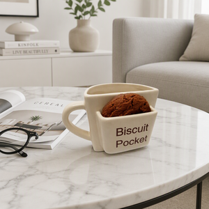 Mug à café de poche original de 10 oz avec porte-biscuits, <span class=keywords><strong>tasse</strong></span> à thé amusante pour le bureau - Product Image 3