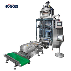 Équipement d'emballage automatique multifonctionnel pour poudres, technologie de scellage arrière pour sacs alimentaires, chimiques, plastiques/papiers, à moteur - Product Image 6