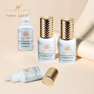 Colle pour cils Pinky Leem, fournitures en gros, colle pour extensions de cils de qualité supérieure, mate, parfum banane, imperméable, temps de séchage de 0,5 seconde - Product Image 2