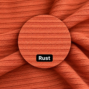 Tissu texturé extensible en polyester côtelé double mat pour la confection de vêtements et de prêt-à-porter - Product Image 1